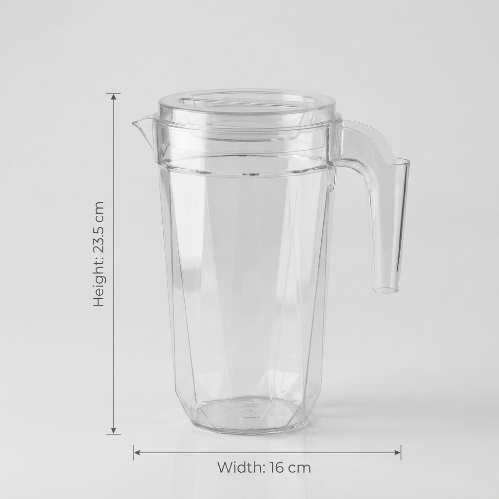 Transparent Plastic Jug By Zodiya