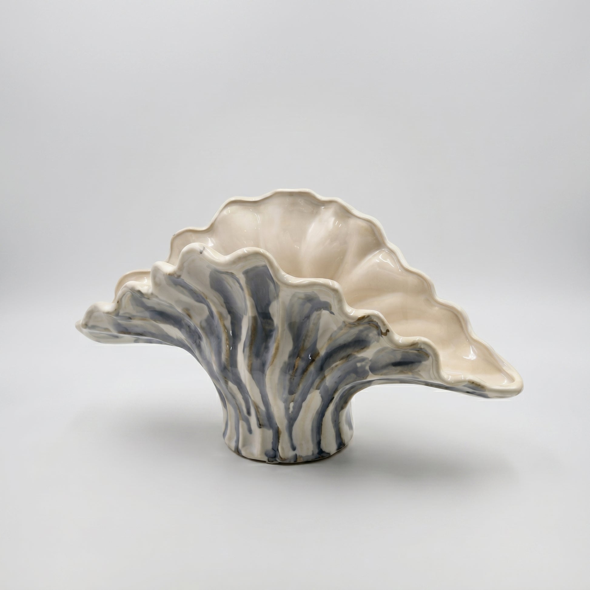 Petal Shape Large Ceramic Flower Vase By Zodiya-3