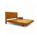 Woodvera Wooden Queen Size Bed with Bedside by Zodiya