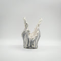 Petal Shape Large Ceramic Flower Vase By Zodiya