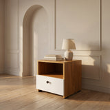 NAILA Wooden Bed Side Table by Zodiya