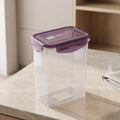Purple Plastic Food Storage Box By Zodiya