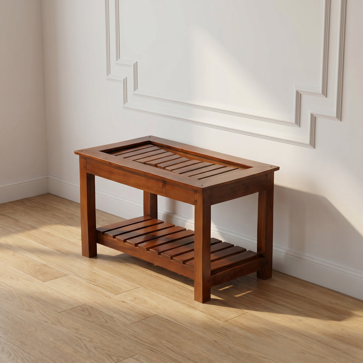 Solvyn Rectangular Wooden Coffee Table By Zodiya