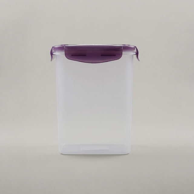 Purple Plastic Food Storage Box By Zodiya