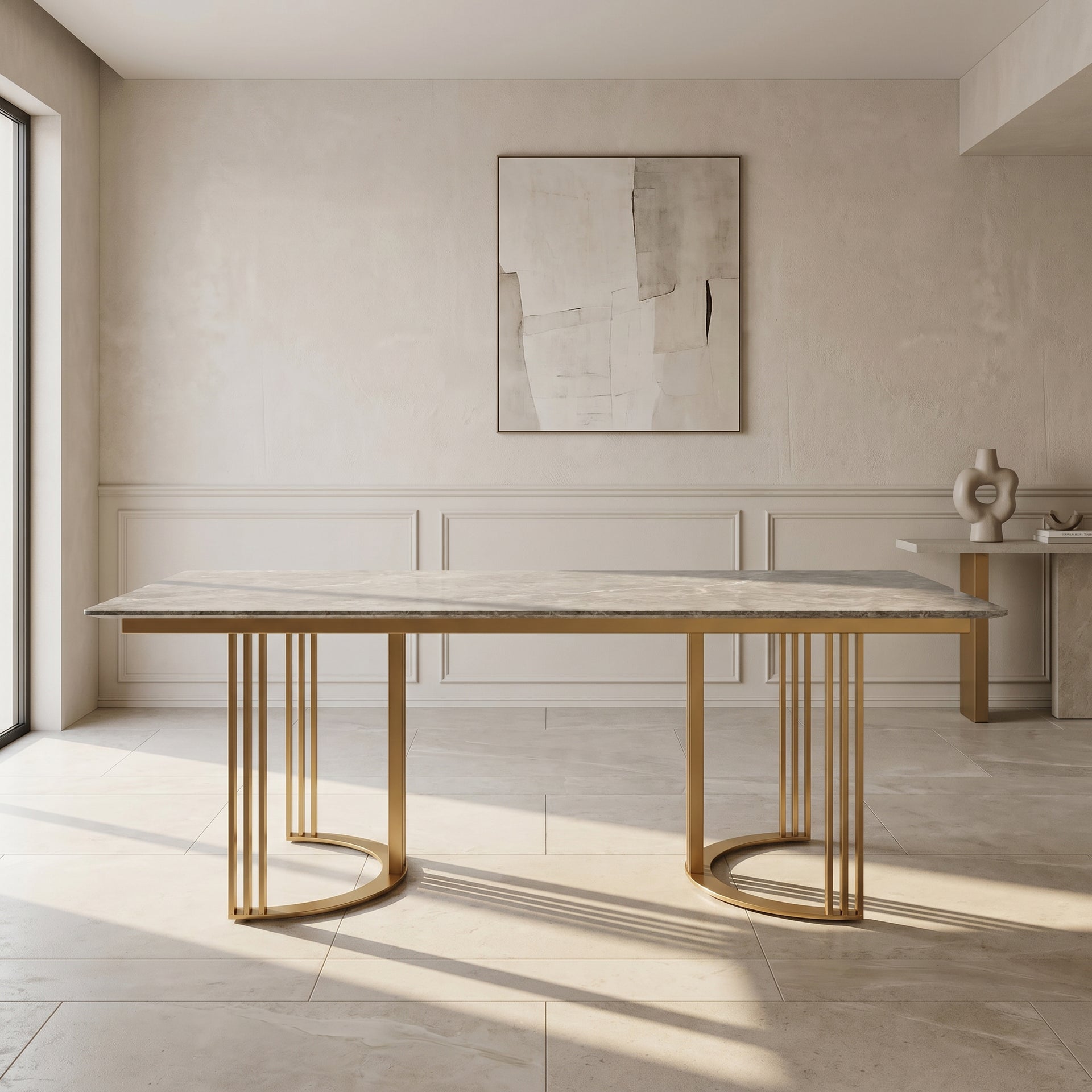 ZDY-BTT19-Dining Table 6 seater 180x100x76