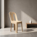 Beige Plastic Chair by Zodiya