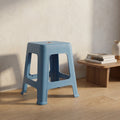Sea Blue Multipurpose Plastic Stool by Zodiya