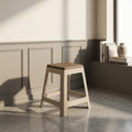 Beige Plastic Stool by Zodiya
