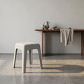 Grey Fabric Seating Stool by Zodiya