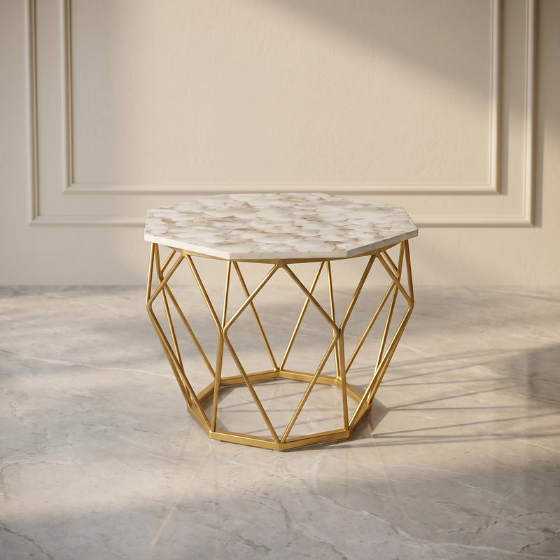 ZDY-BTP08-Coffee Table Mixed Gold 23X23X18-1