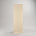 Beige Engineered Wood Tall Dressing Table with Full Length Mirror & Cabinets by Zodiya