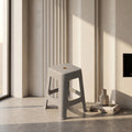 Grey Plastic Stool By Zodiya