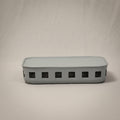 Storage Box with Lid - Grey Multi-Purpose Organizer by Zodiya