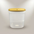 Plastic Grain Storage Box with Brown Lid by Zodiya