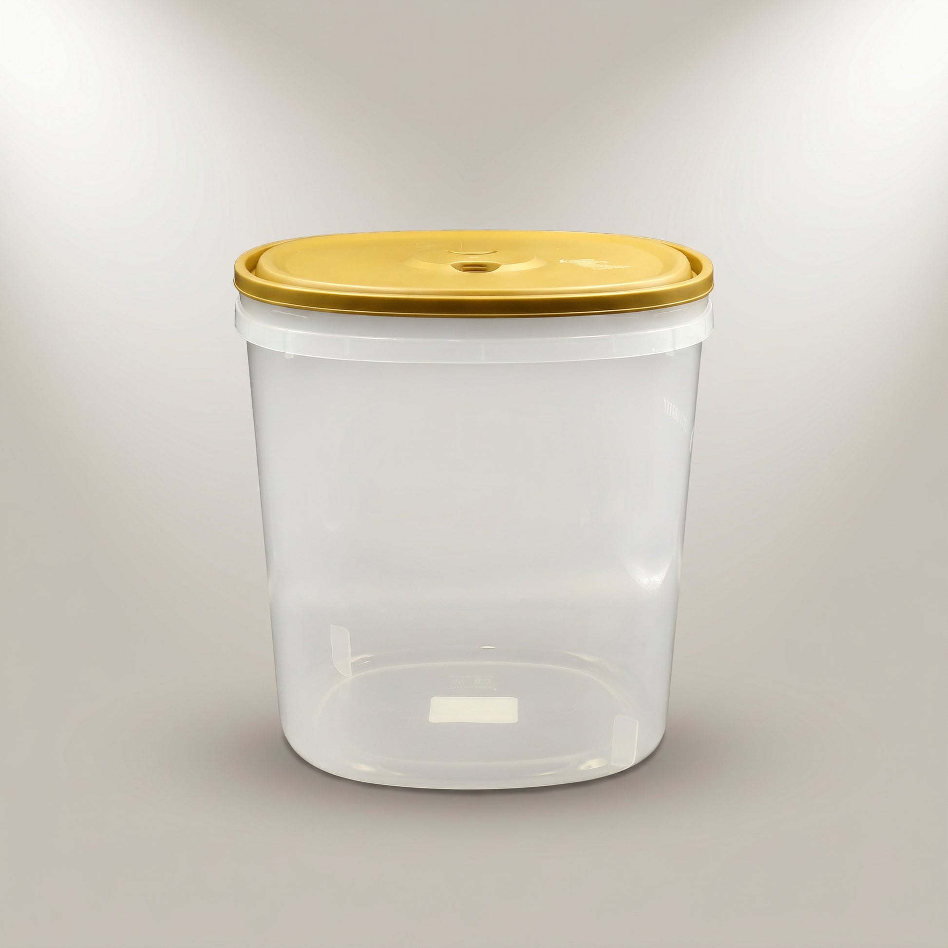 Plastic Grain Storage Box with Brown Lid by Zodiya-3