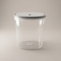 Plastic Grain Storage Box with Grey Lid by Zodiya