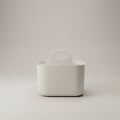Small White Multi Organiser with 4 Compartments by Zodiya
