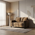 Hiro Olive Green Fabric 2 Seater Sofa by Zodiya