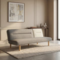 Jensen Grey Sofa Cum Bed by Zodiya