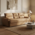 Jade Yellow 3 Seater Fabric Sofa by Zodiya