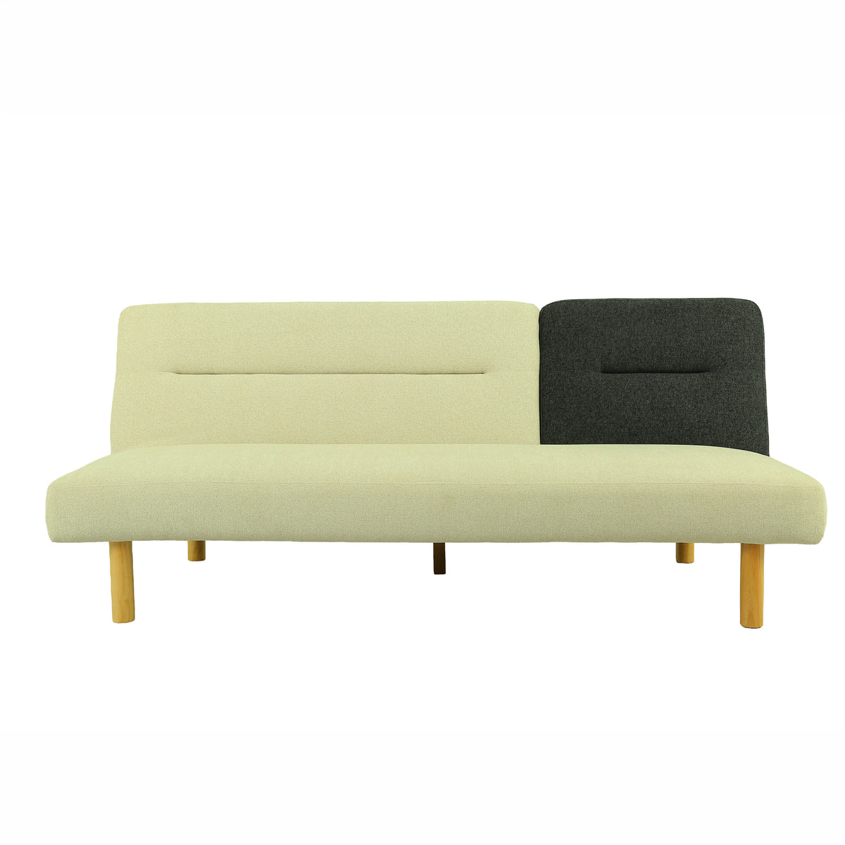 Beach Beige Sofa Cum Bed by Zodiya