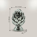 Silver Decor Vase by Zodiya