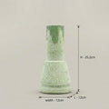 Sage Green Ceramic Flower Vase by Zodiya