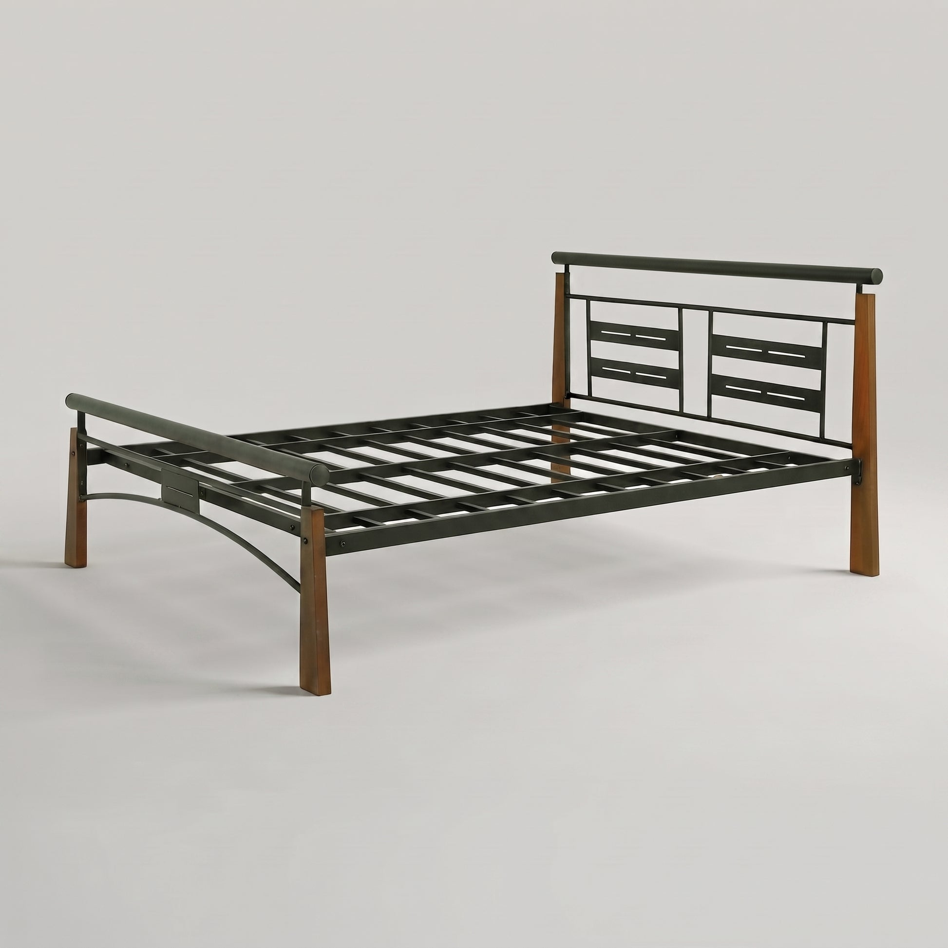 Havana Metal Queen Size Bed by Zodiya-3