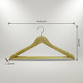 Wooden Clothes Hanger Set of 3 by Zodiya