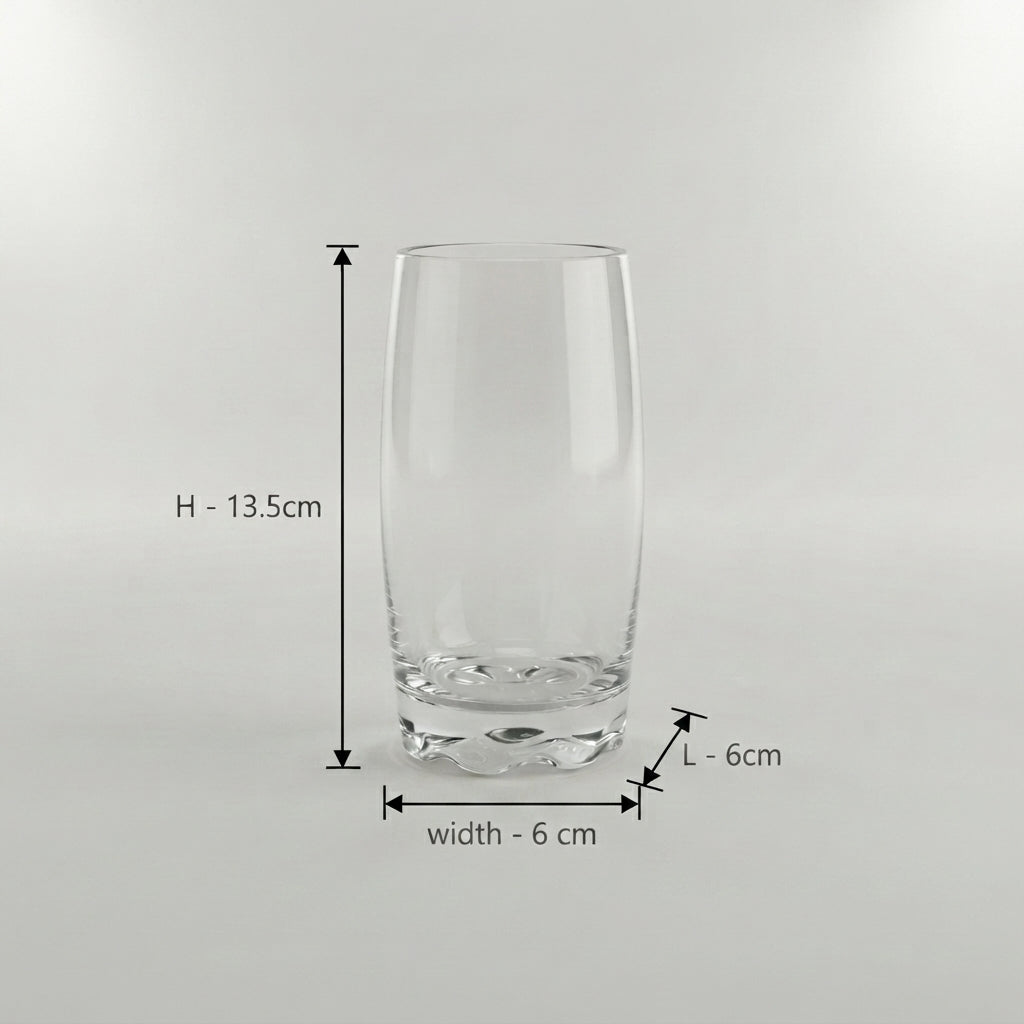 Large Juice Glass Set of 6 by Zodiya