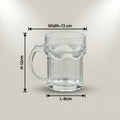 Glass Cup set of 2 by Zodiya