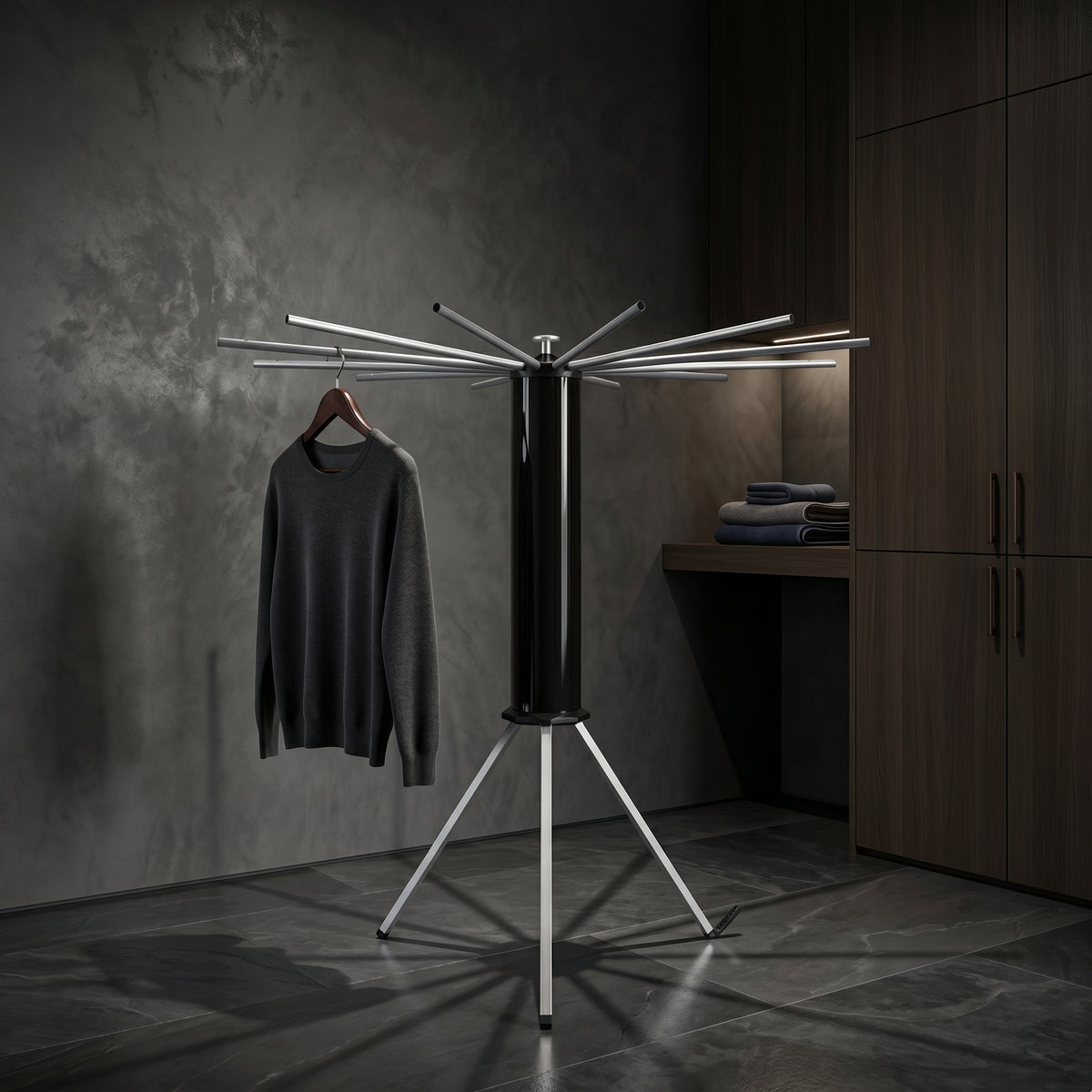 Tripod Foldable Cloth Drying Stand by Zodiya