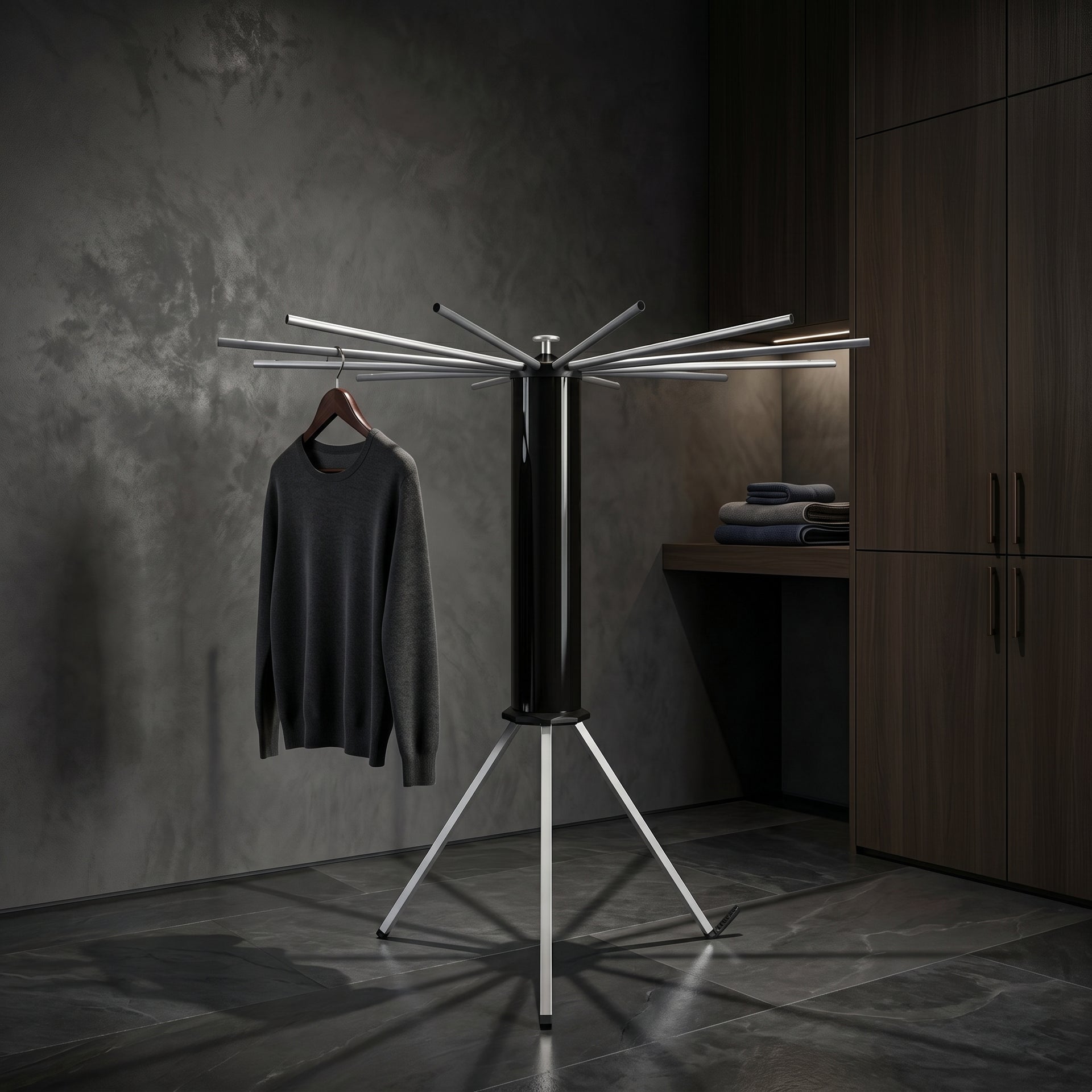 Tripod Foldable Cloth Drying Stand by Zodiya