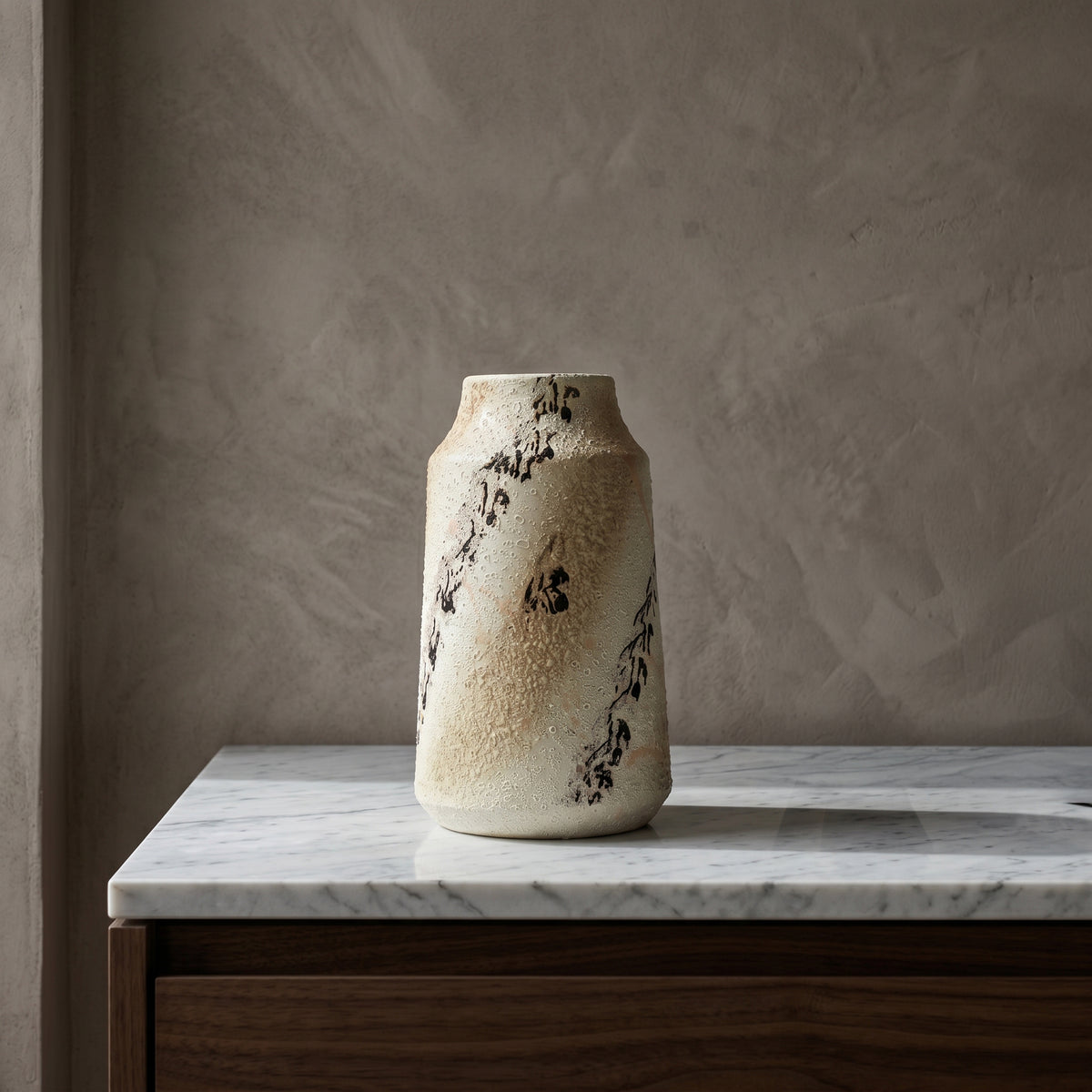 Painted Ceramic Flower Vase By Zodiya