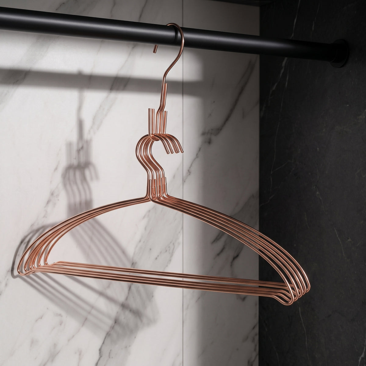 Metal Cloth Hanger Set Of 5 By Zodiya