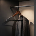 Grey Wooden Cloth Hanger Set Of 3 By Zodiya