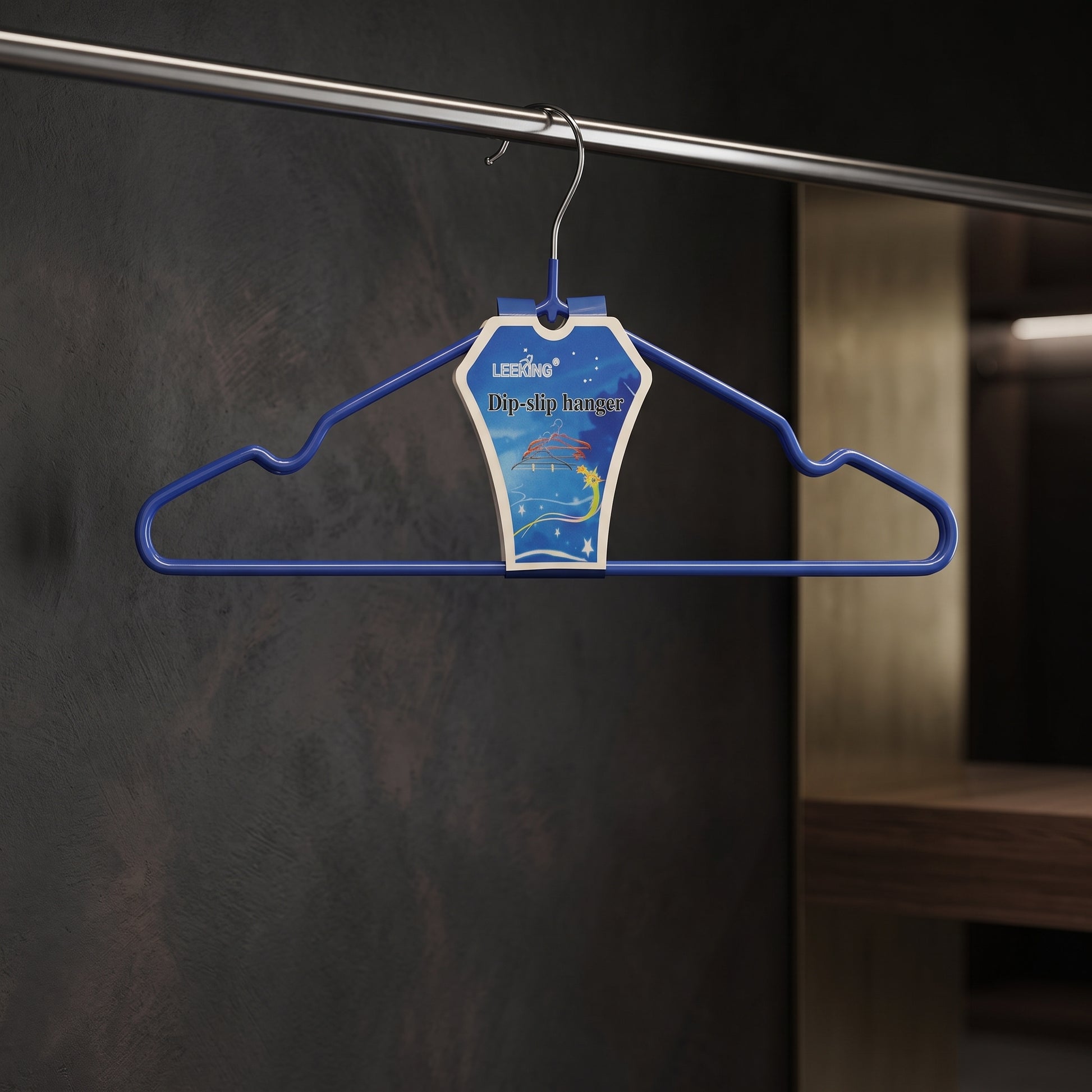 Metal Clothes Hanger Set Of 5 By Zodiya-9
