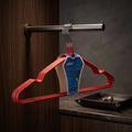 Grey Metal Clothes Hanger Set Of 5 By Zodiya