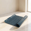 Anti Slip Blue Bath Mat By Zodiya