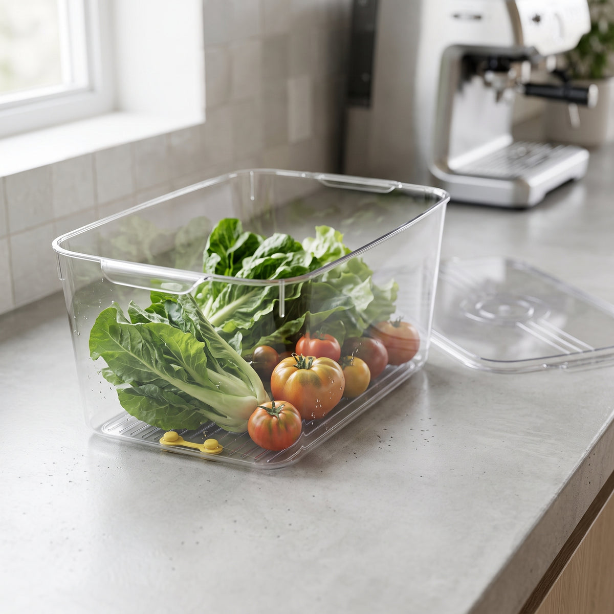 Plastic Refrigerator Storage Box By Zodiya
