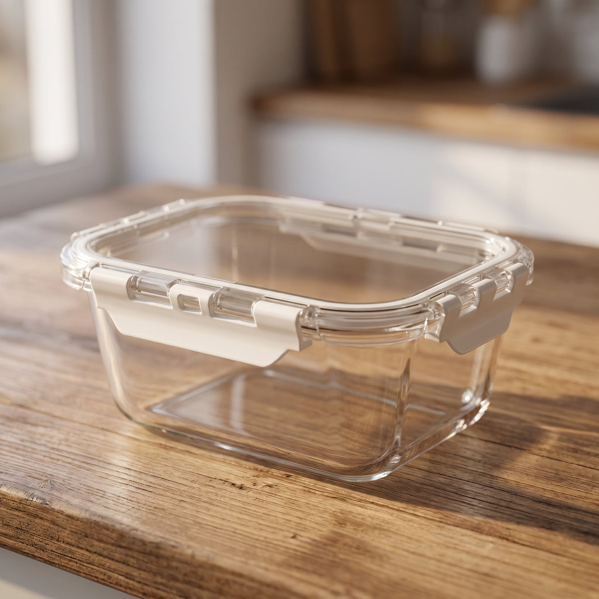 Glass Food Container Box By Zodiya