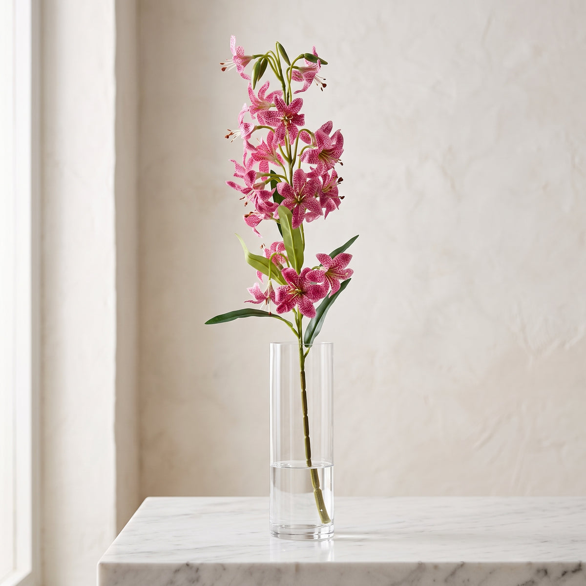 Pink Artificial Flower By Zodiya