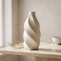 Spiral Ceramic Flower Vase (large)By Zodiya