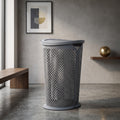 Large Dark Grey Laundry Basket by Zodiya
