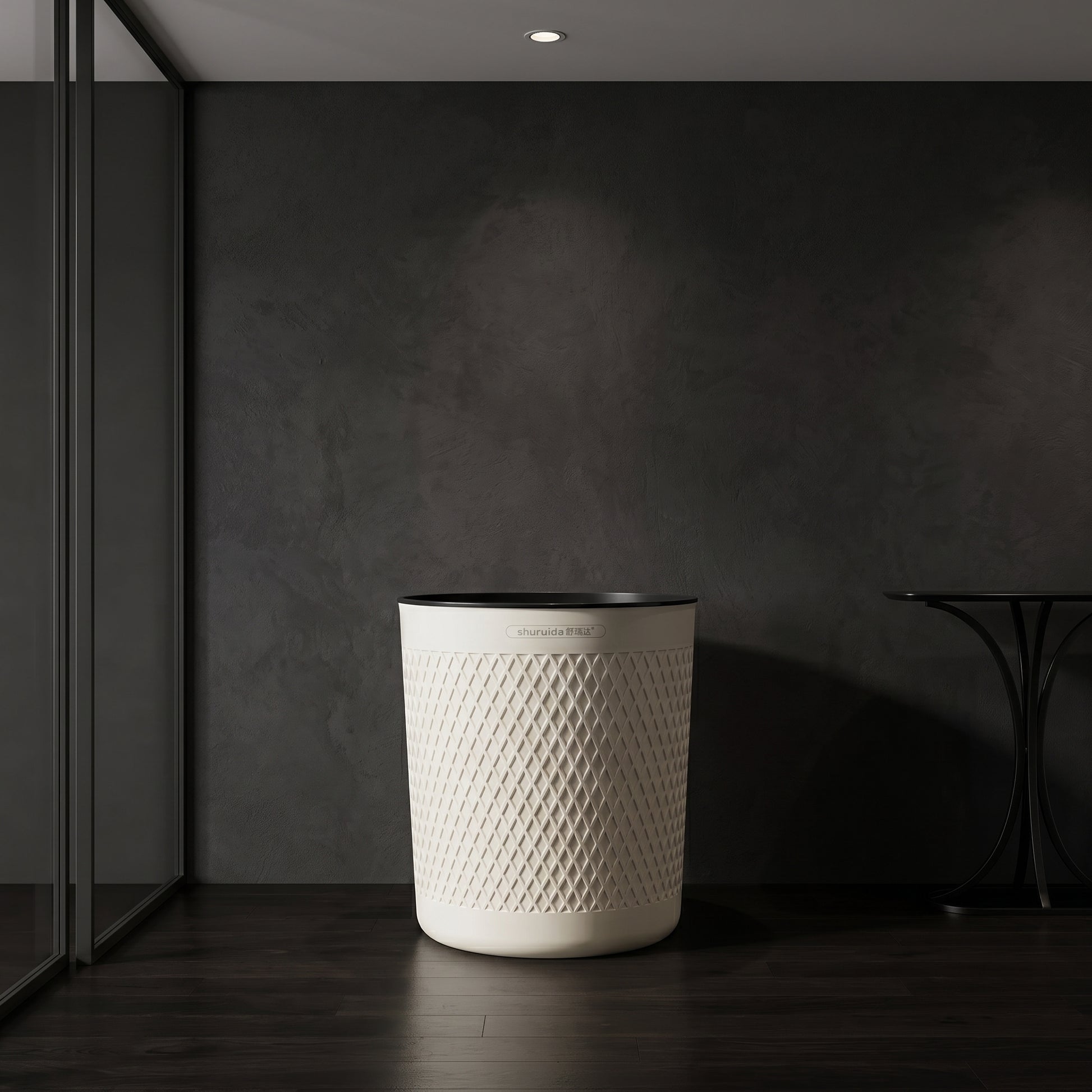 Grey Plastic Dustbin by Zodiya-9