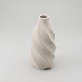 Spiral Ceramic Flower Vase (large)By Zodiya