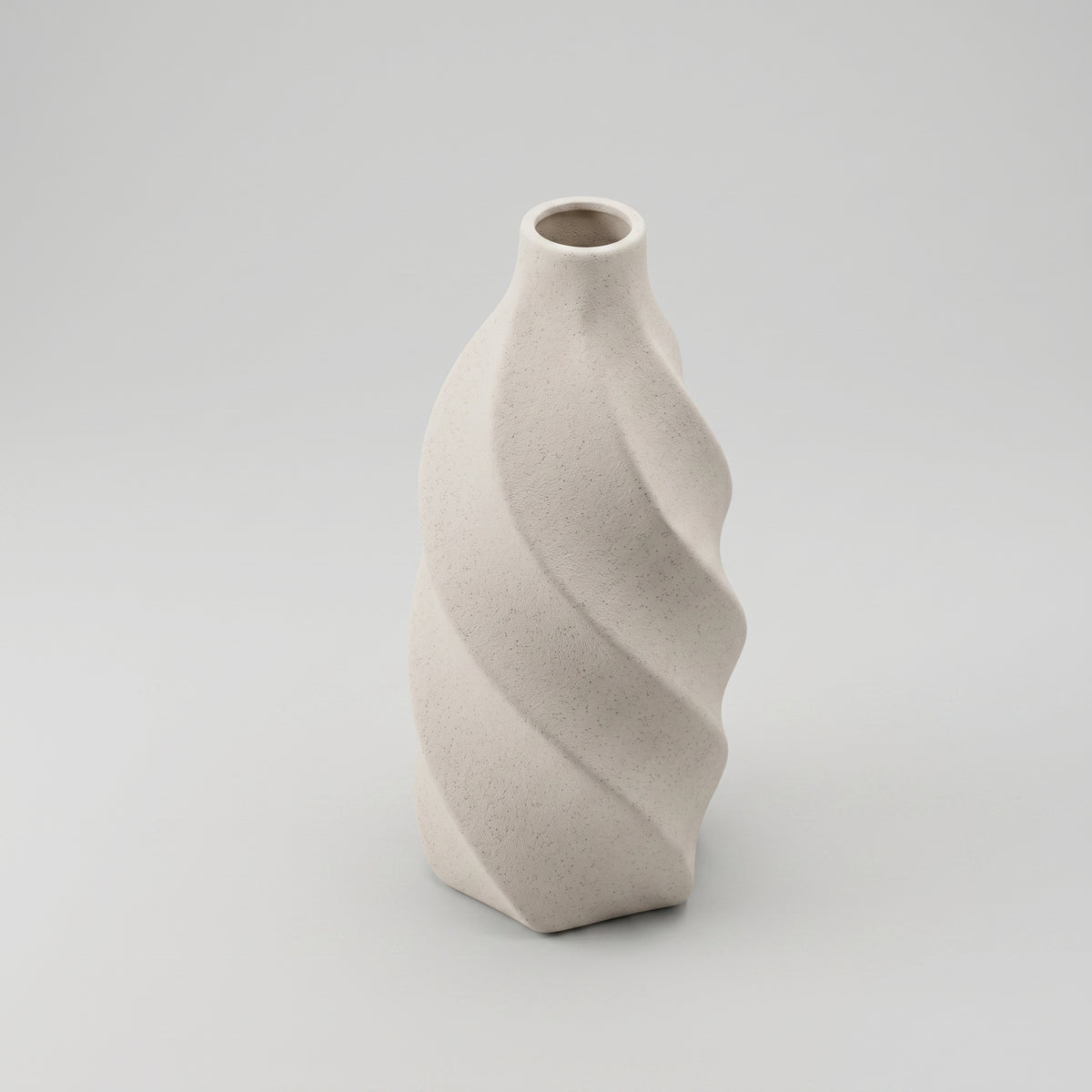 Spiral Ceramic Flower Vase (large)By Zodiya
