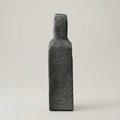 Black Stone Ceramic Flower Vase By Zodiya