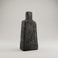 Black Stone Ceramic Flower Vase(small) By Zodiya
