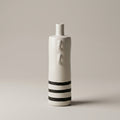 Black Stone Ceramic Flower Vase (large) By Zodiya